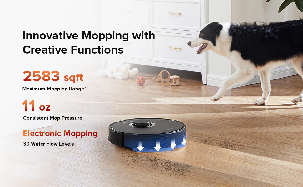 Roborock® Q7 Max Robot Vacuum and Mop with 4200 Pa Power Suction