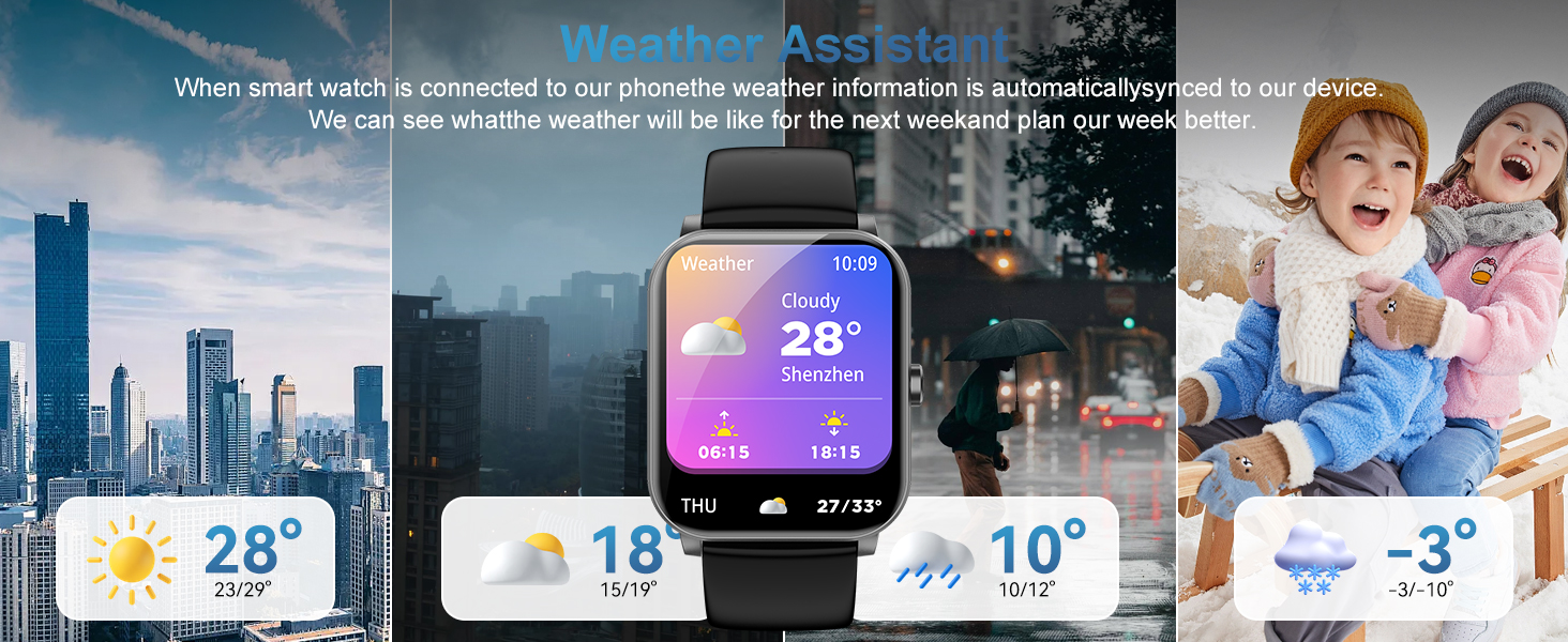Smart Watch, 1.85" HD Smartwatch for Men Women (Answer/Make Calls), Fitness Watch