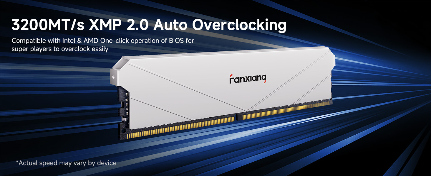 Fanxiang 32GB (2 x16GB ) 288-Pin PC RAM DDR4 3600 (PC4 28800) for