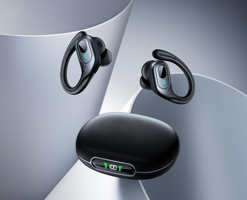 Wireless Earbuds, Bluetooth Headphones 90Hrs Playtime with IPX7 Sweatproof Sport Over Ear Buds with