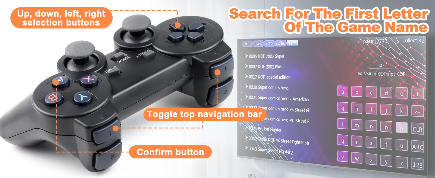 Wireless Retro Game Console