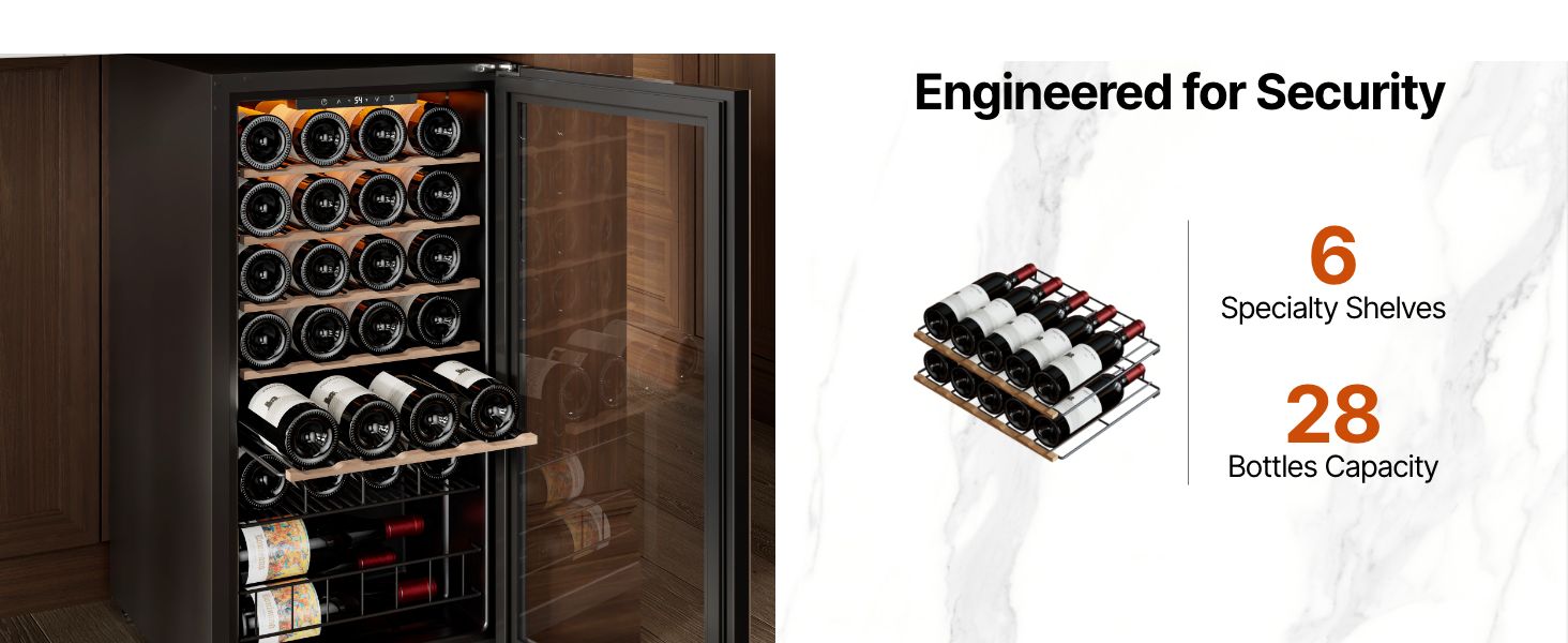 28 Bottle Wine Fridge