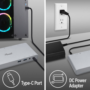 MST, hub, docking, Type-C, PD charging, power delivery, 4K Ultra HD, universal, Fast Role Swap