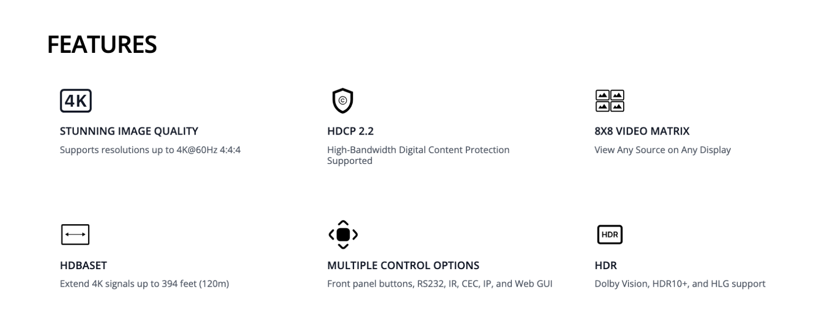 features