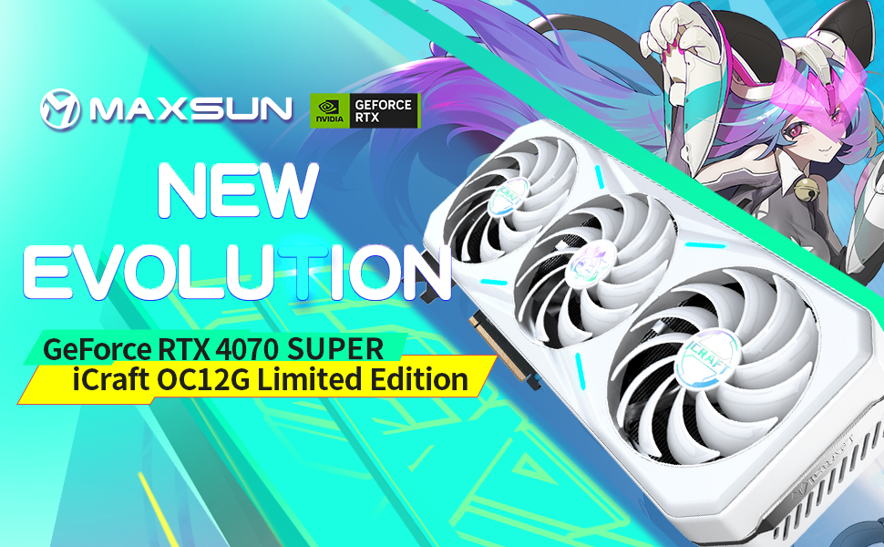 NeweggBusiness - MAXSUN Geforce RTX 4070 Super iCraft