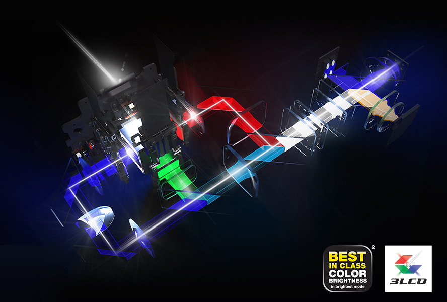 EPSON EX3290 4000-Lumen WXGA 3LCD Projector (V11HB57020) - White 