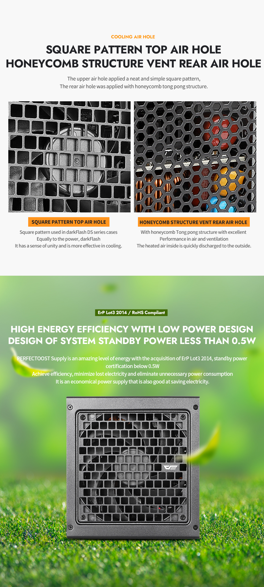 darkFlash PMT850, 850W Fully Modular Power Supply, 80 PLUS Gold & Cybenetics Platinum Certified