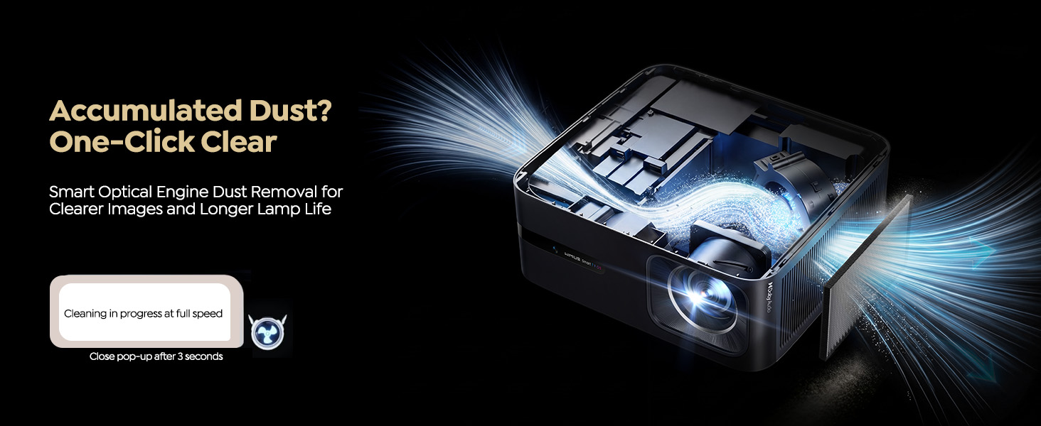 WiMiUS G2 Official Google TV 14.0 Projector