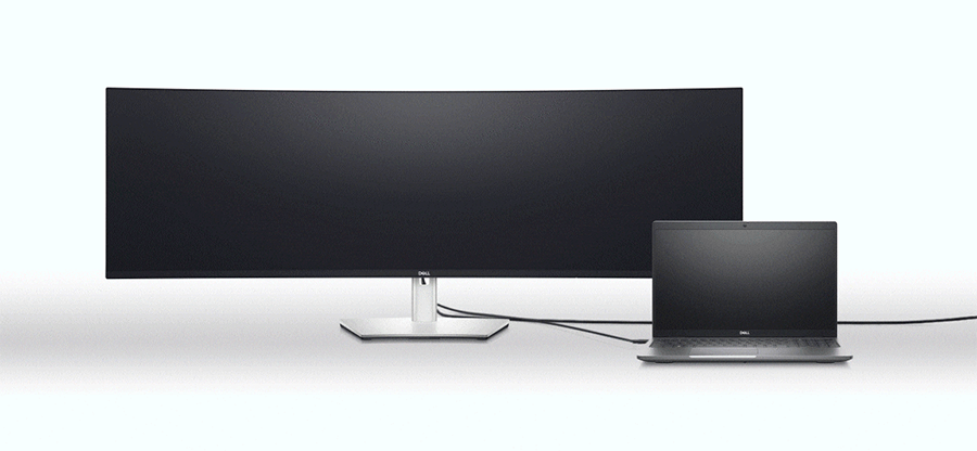Dell U4924DW UltraSharp 49 Curved USB-C Hub Monitor