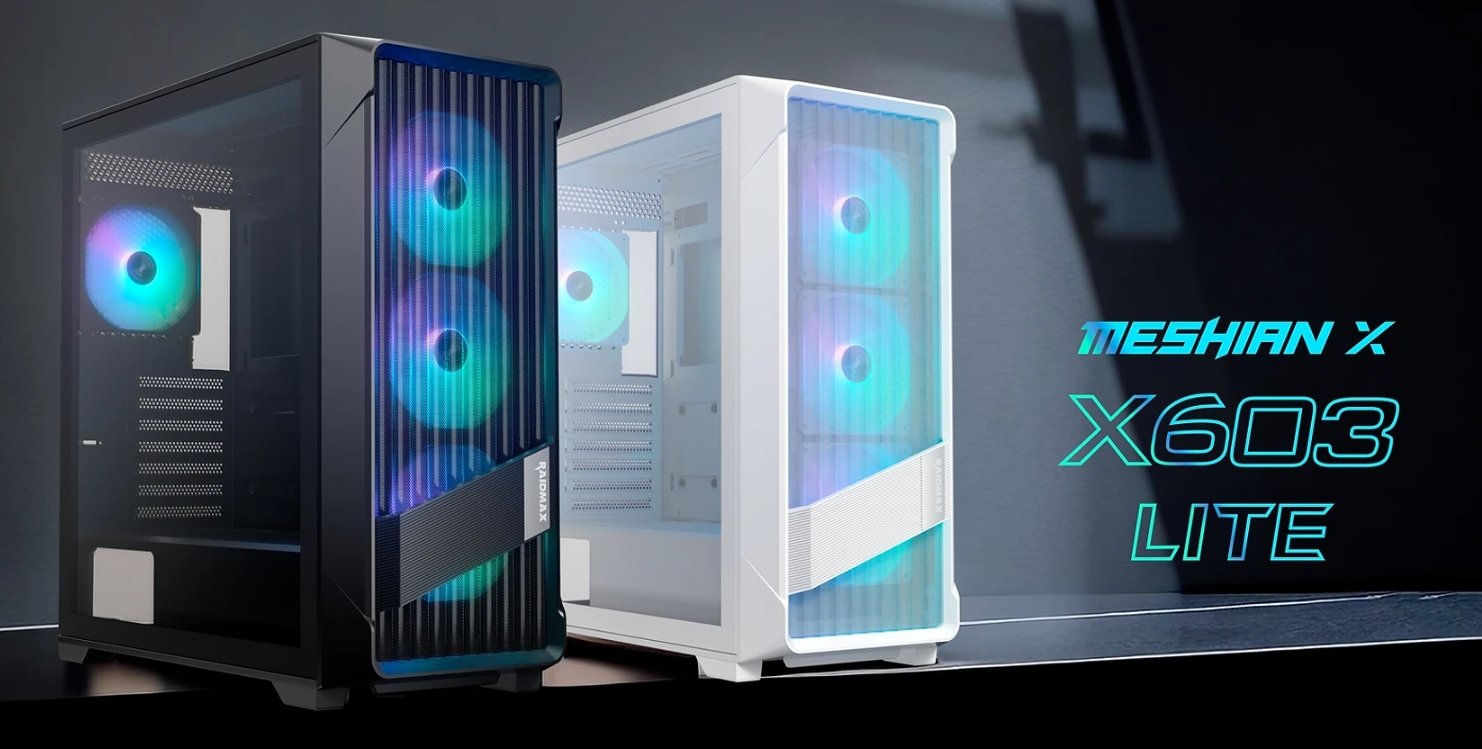 Raidmax Meshian X603 Nano Mid Tower Case