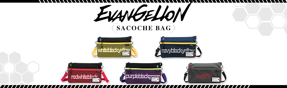 FIREFIRST X RADIO EVA - Evangelion Sacoche Shoulder Crossbody Bag 