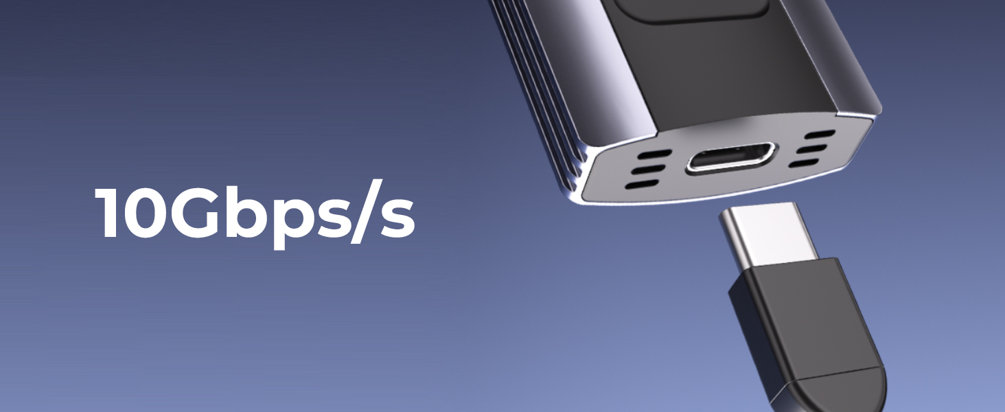 Nusyn NSE20 10Gbps M.2 NVMe/SATA SSD Enclosure