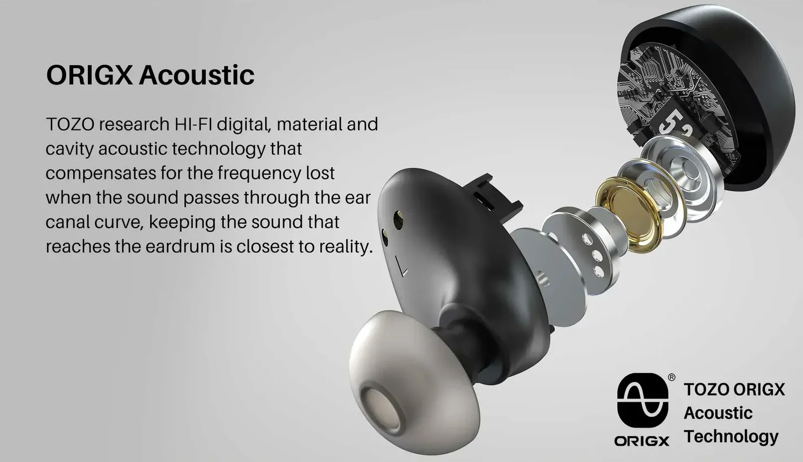 Tozo Agile Dots Waterproof Bluetooth Wireless Earbuds