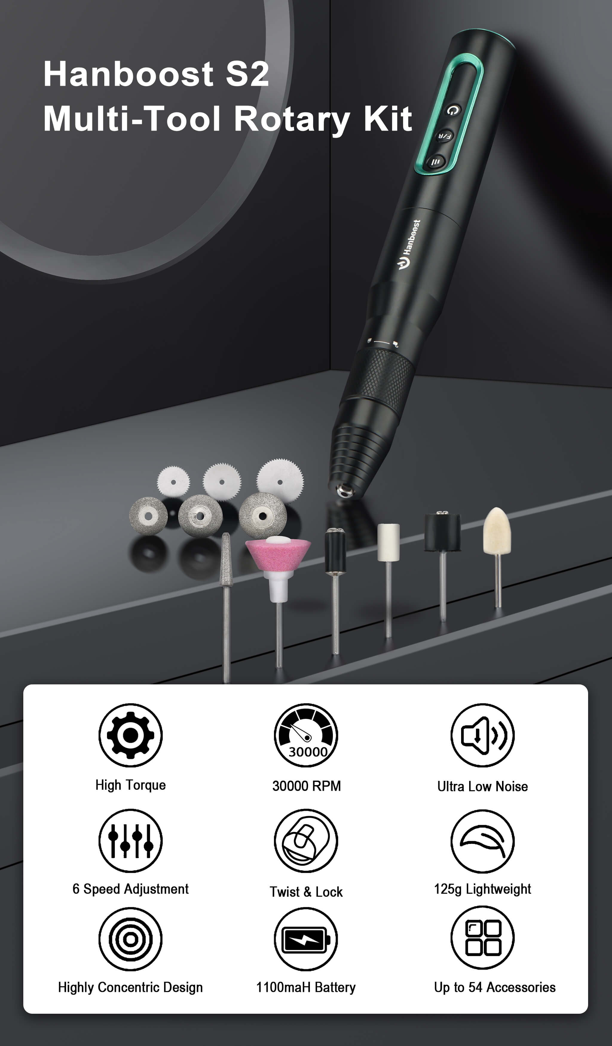 Multi-functional rotary tool