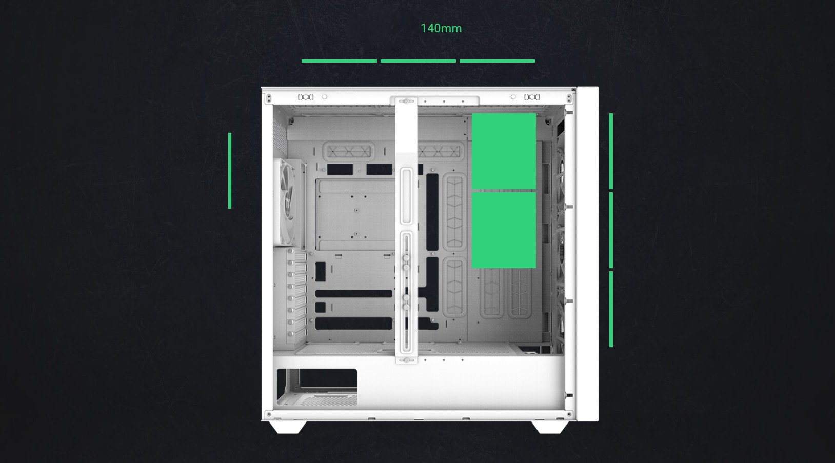 Thermaltake AX500 Snow TG Full Tower Case