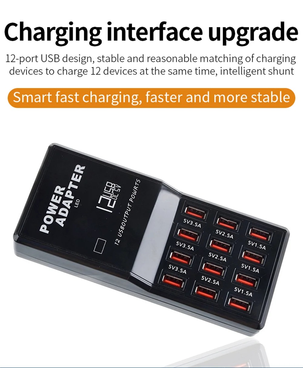 Charger Adapter Splitter