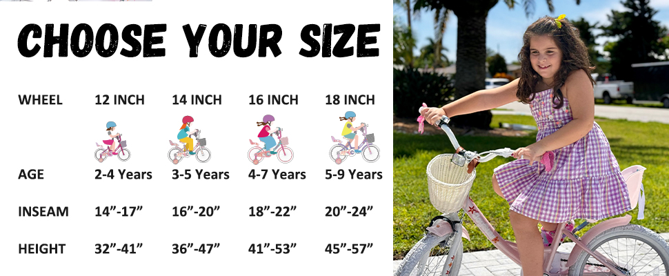 kids bike girls bike children bike kids bicycles toddler bike
