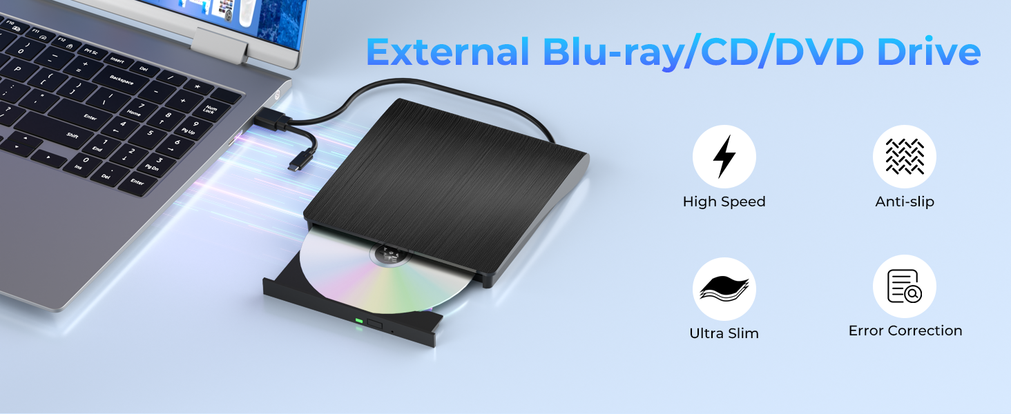 LUOM External Bluray Drives