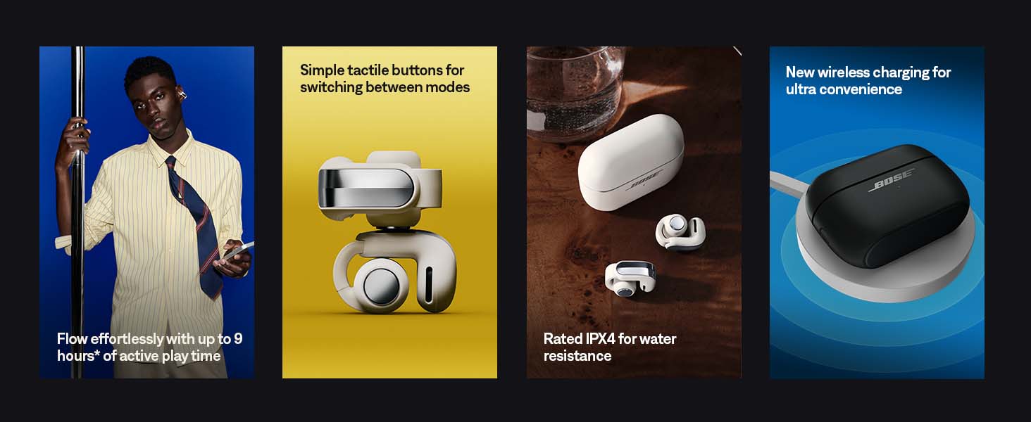 Bose Ultra Open Earbuds (2nd Gen) Wireless Earbuds