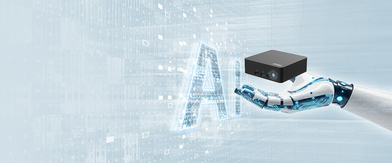 MSI Cubi NUC AI+ 3MG mini PC Barebone