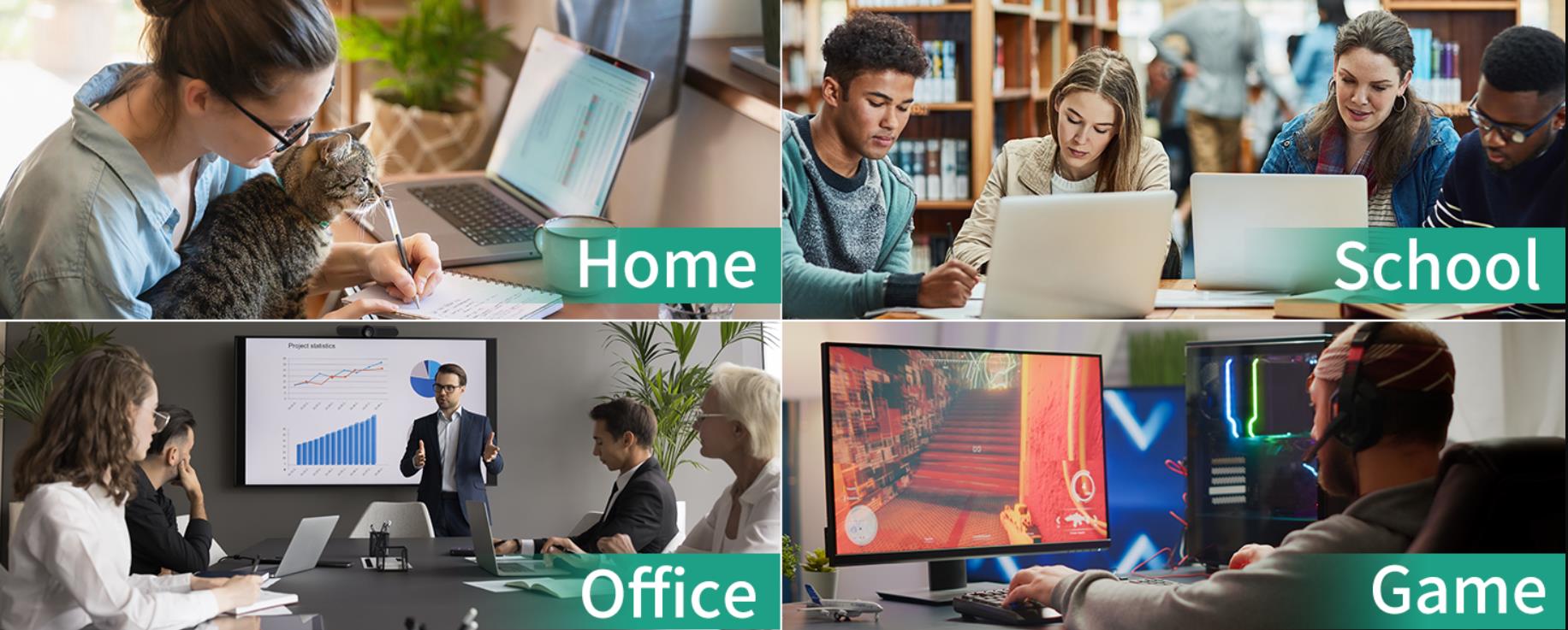 IHDAPP 5-in-1 External CD DVD Drive, USB 3.0 & USB C Portable CD/DVD +/-RW Burner DVD Player