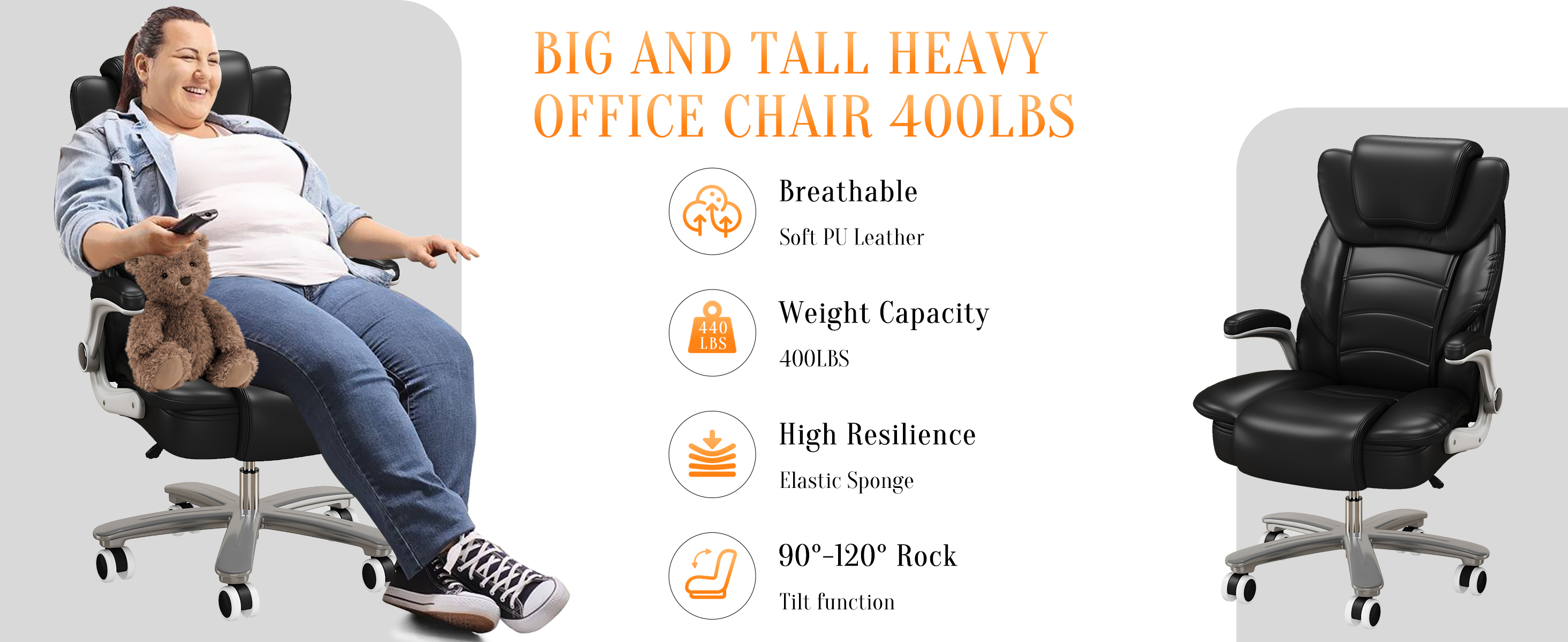 Big and Tall Office Chair 400lbs