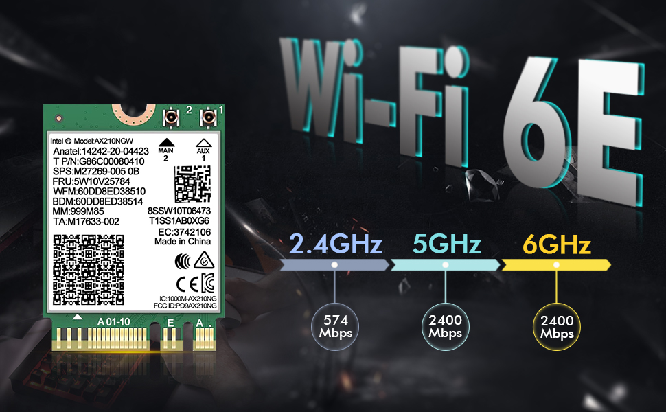 AX210NGW Wireless Network Card