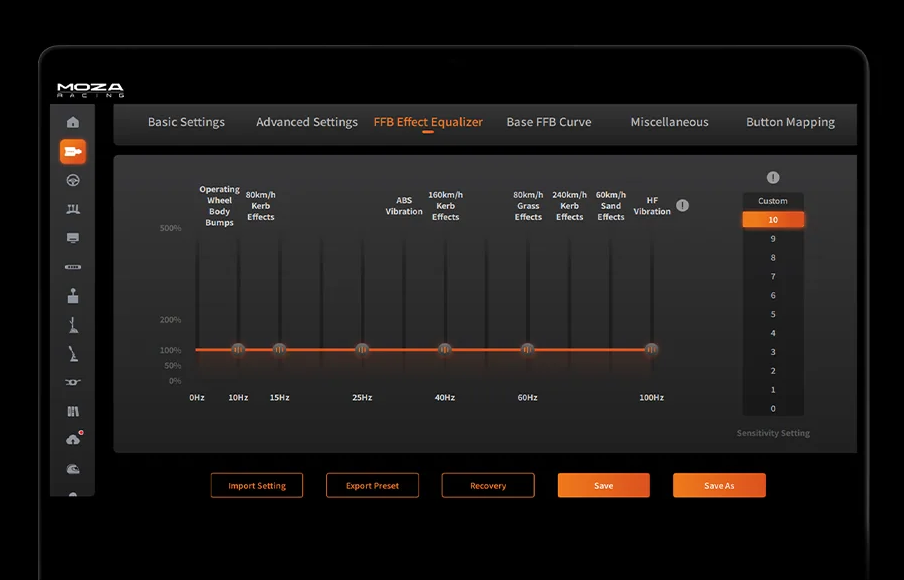 MOZA R25 Ultra True Torque DD Wheel Base