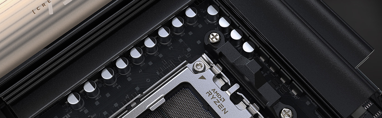 GIGABYTE X870E AERO X3D DARK WOOD AMD AM5 ATX Motherboard