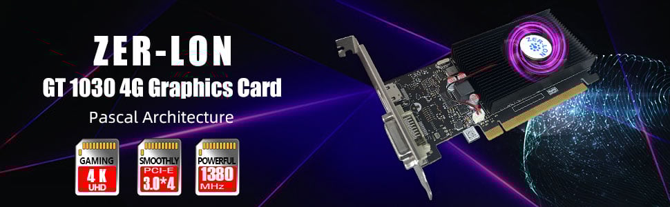 GT 1030 4G LP Graphics Card