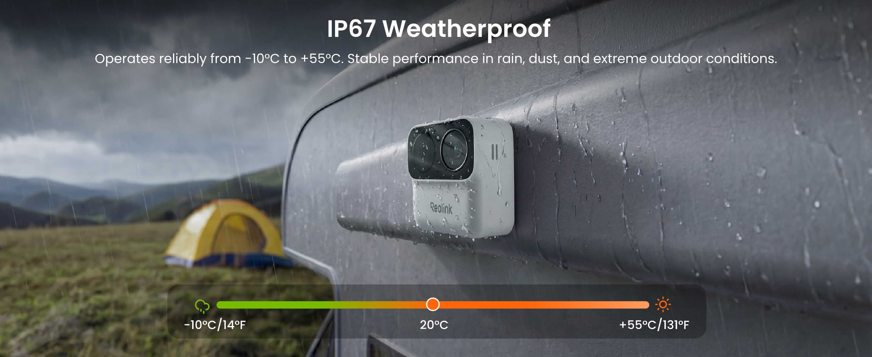 IP67 Weatherproof