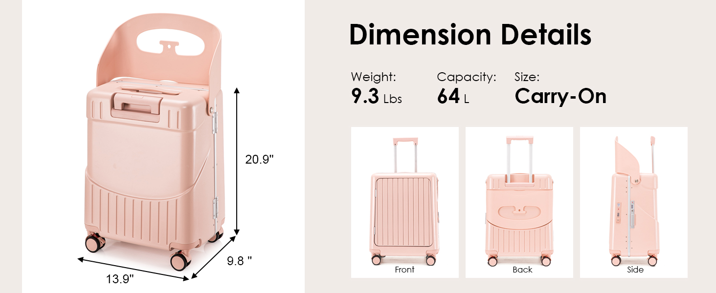 Carry On Suitcase