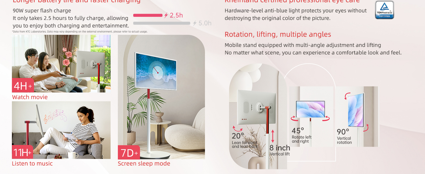4K Touch Screen Portable Monitor