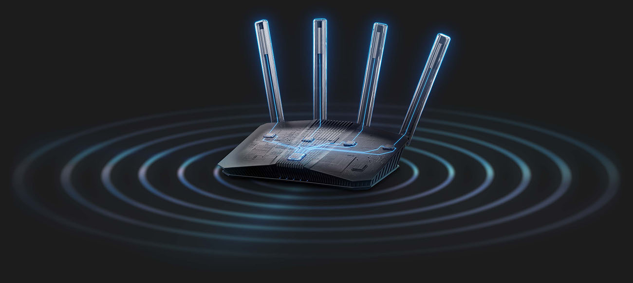 ASUS RT-BE3600 WiFi 7 AiMesh Extendable Router