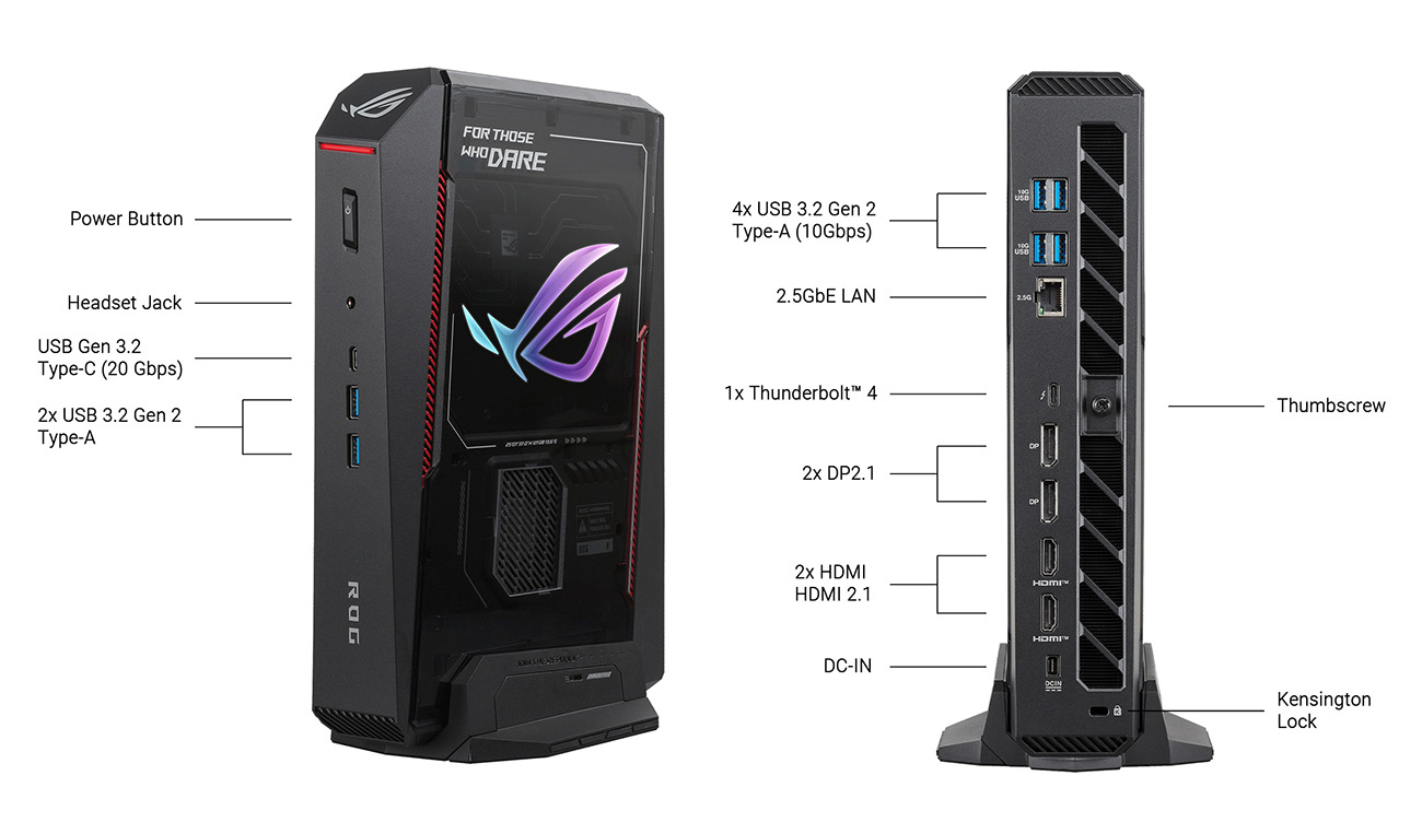 ASUS ROG NUC 16 Mini Gaming Desktop