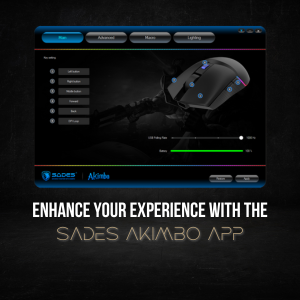 Enhance your experience with the SADES Akimbo App.