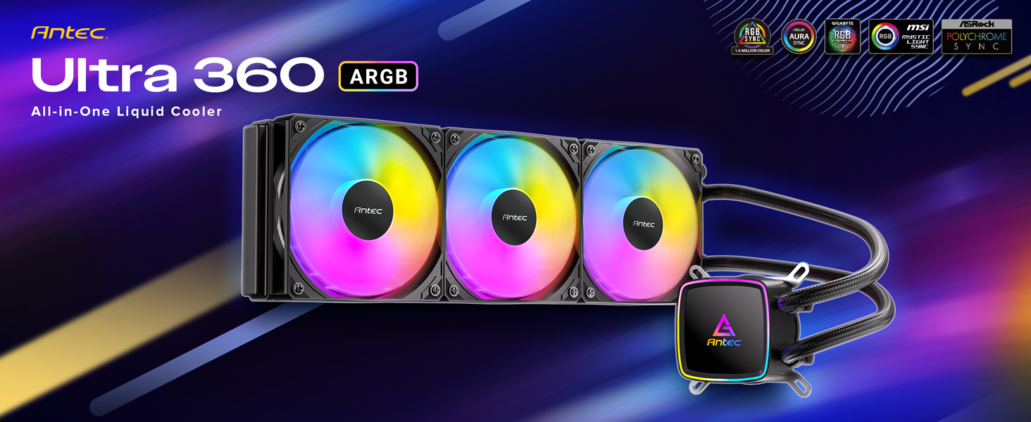 Antec Ultra 360 ARGB Liquid CPU Cooler