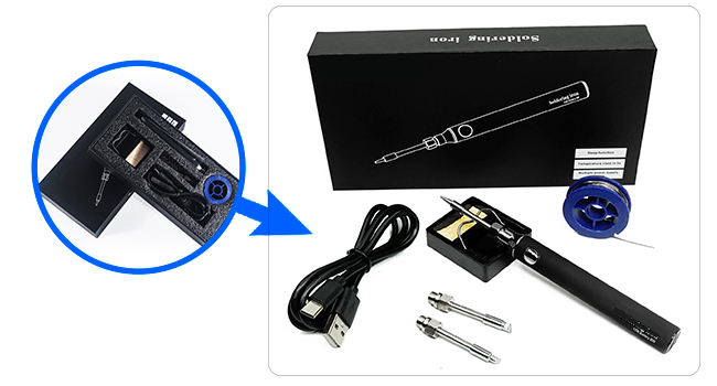 P8 Soldering iron cordless
