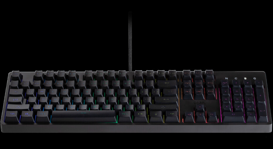 Monoprice Collider Gaming Keyboard - Membrane, RGB Lighting, 19-Key ...