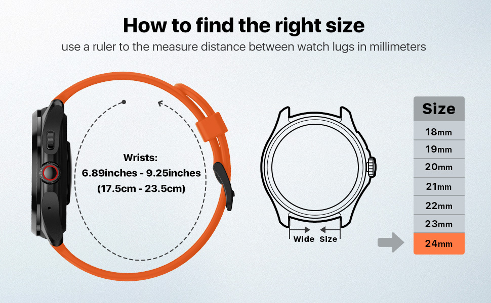 find the right size