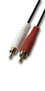 SatelliteSale 2-Male to 2-Male RCA Cable