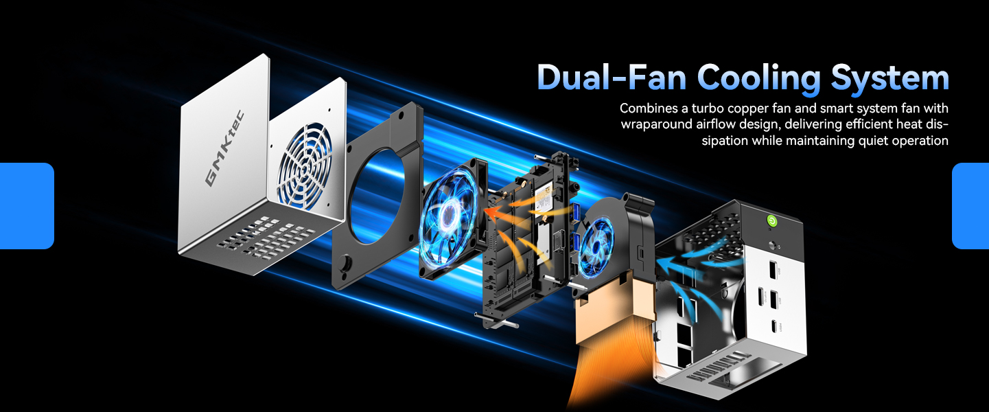 Dual Cooling Fans