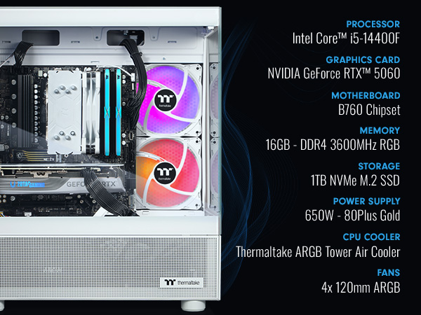 Thermaltake NE i1460S-V170S Gaming Desktop PC