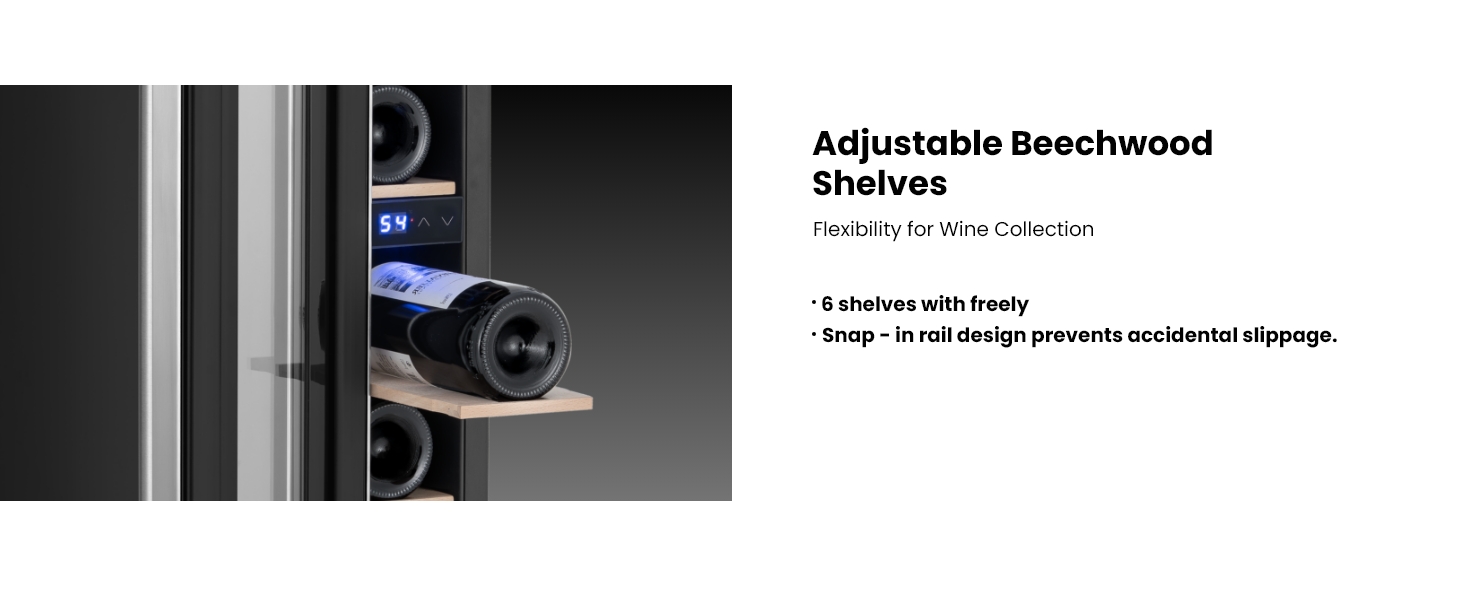 adjustable shelves