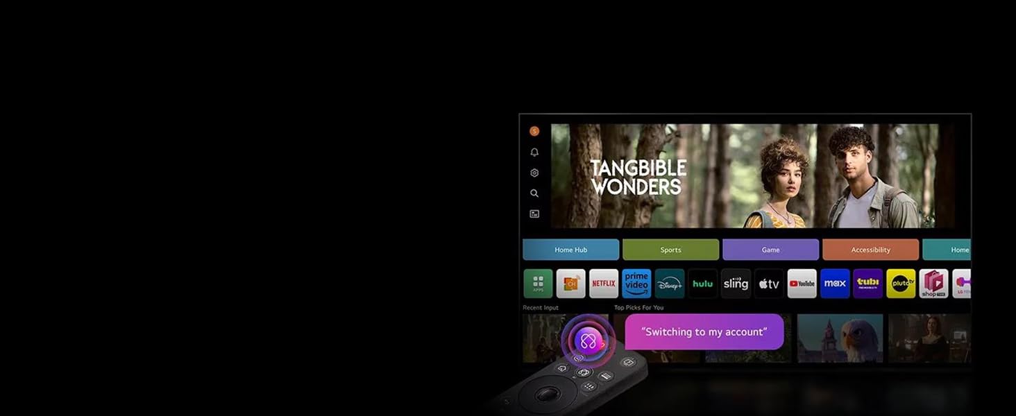 LG OLED42C5PUA evo AI Super Upscaling 4K C5 Series Smart TV