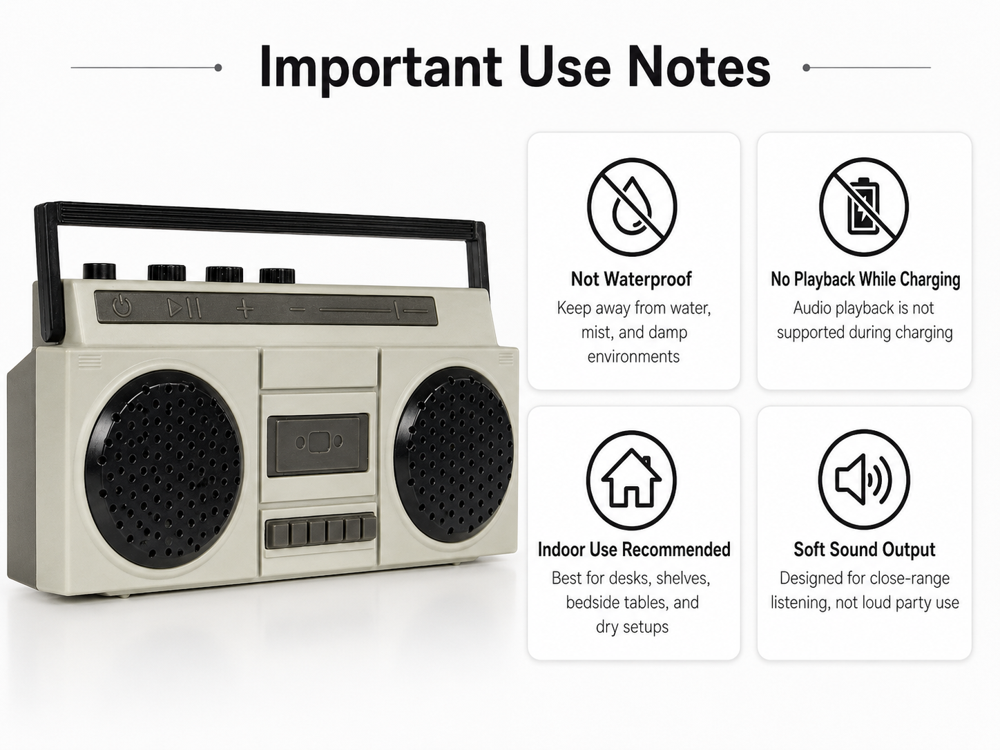 mini boombox
