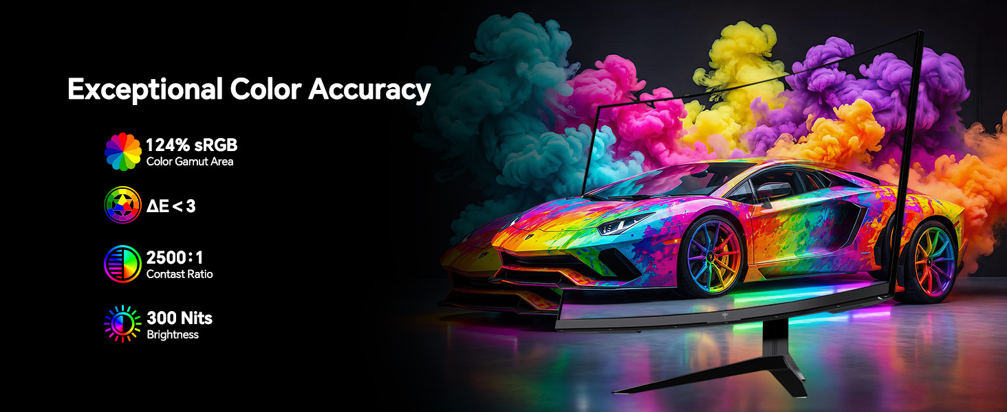 Exceptional Color Accuracy
