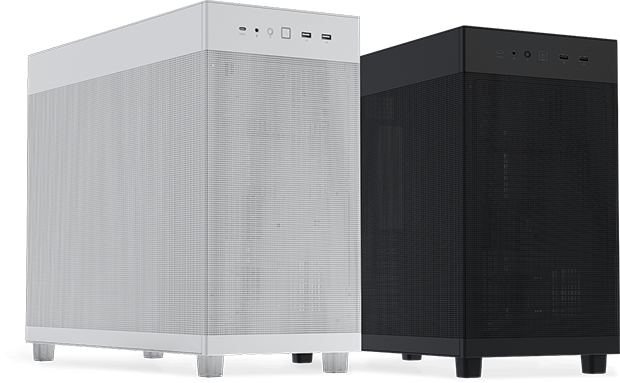 ASUS Prime AP303 White Edition Mesh-Panel 44-Liter ATX PC case