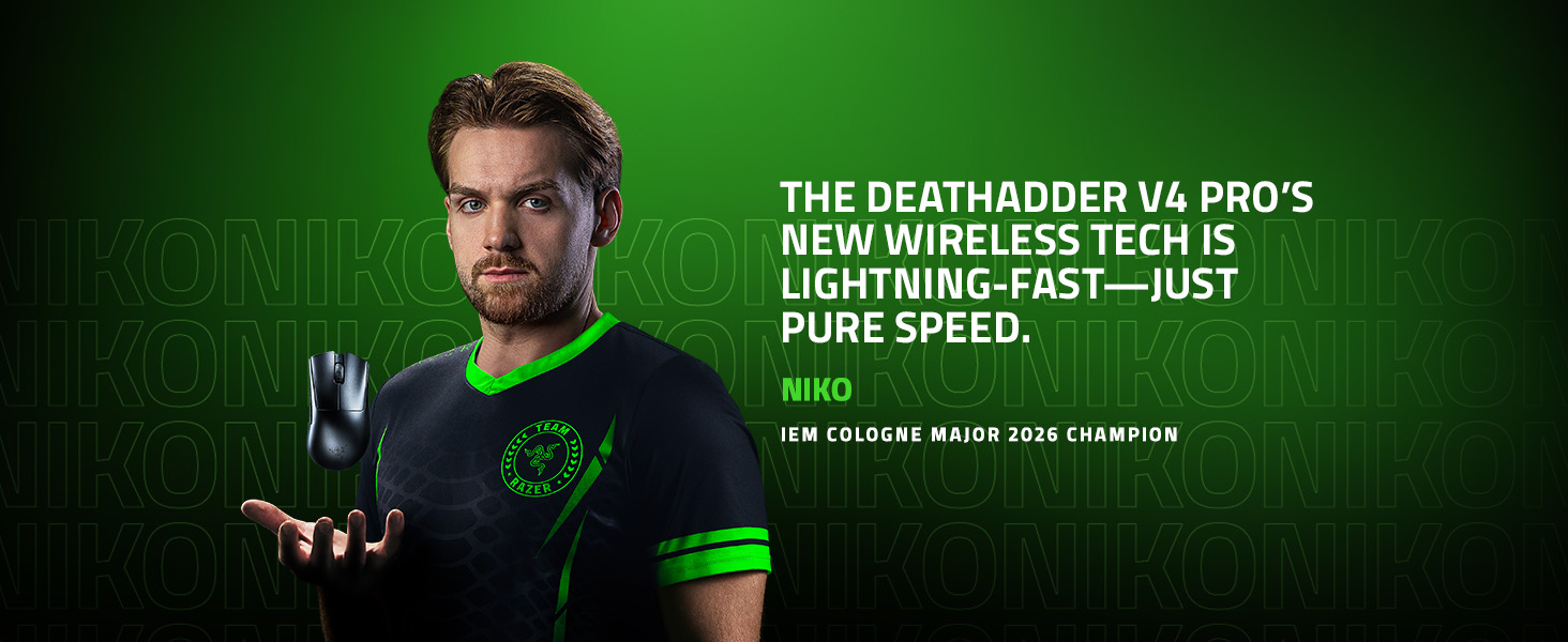 Razer DeathAdder V4 Pro Wireless Gaming Mouse