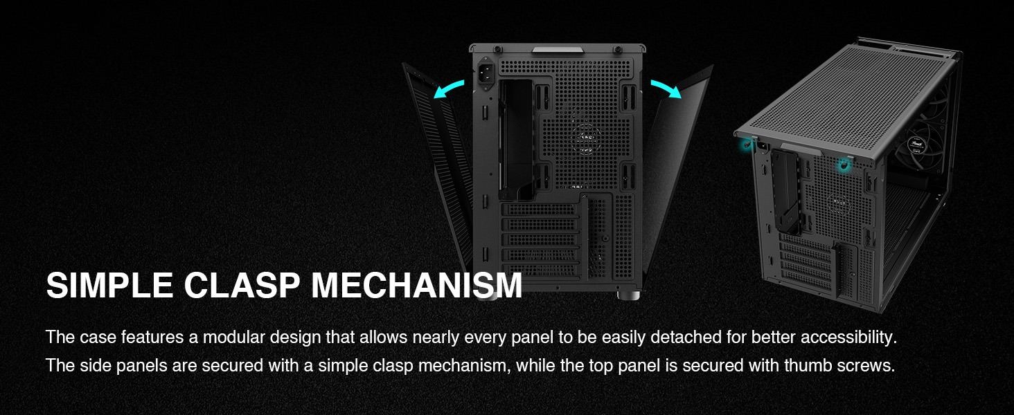 Rosewill RWM1 Micro ATX Gaming PC Case